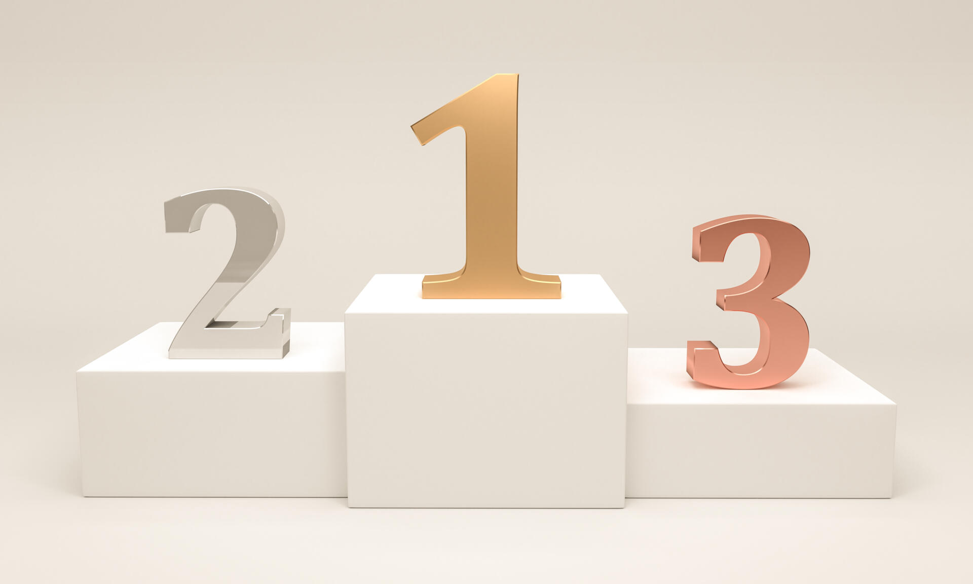 Ein Siegertreppchen zum Thema Nachrangdarlehen